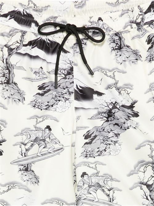 Shorts uomo con fantasia all-over MAUNA KEA | MKU203SN